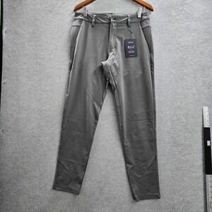 BYLT Men Activewear Pants M Gray Chino Everyday Pant 2.0 NWT